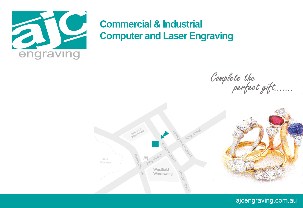 AJC Engraving - Commercial & Industrial Computer and Laser Engraving